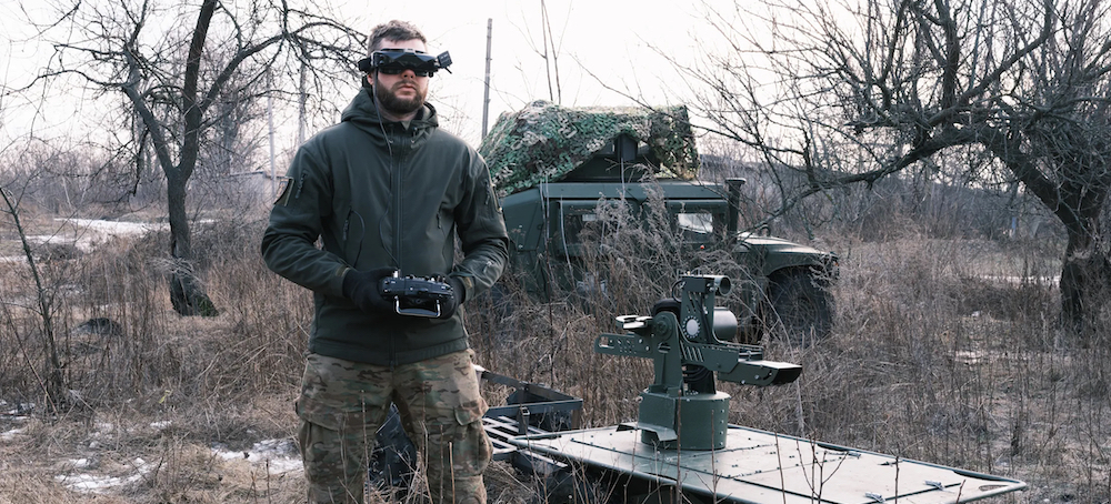 Battling Under a Canopy of Drones