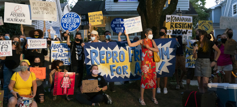 No One Has a Right to Protest in My Home