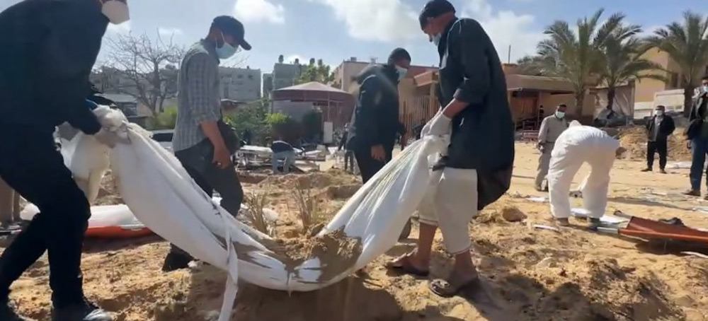 Mass Graves Found At Gaza Hospitals Raided By Israel Prompt Demands For Independent Investigation