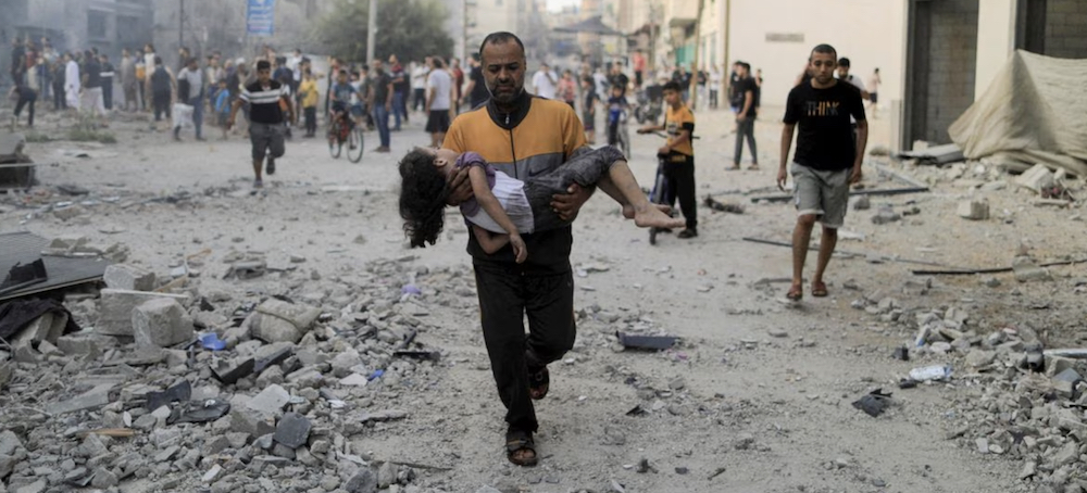 Israeli Strikes on Southern Gaza City of Rafah Kill 22, Including 18 Children