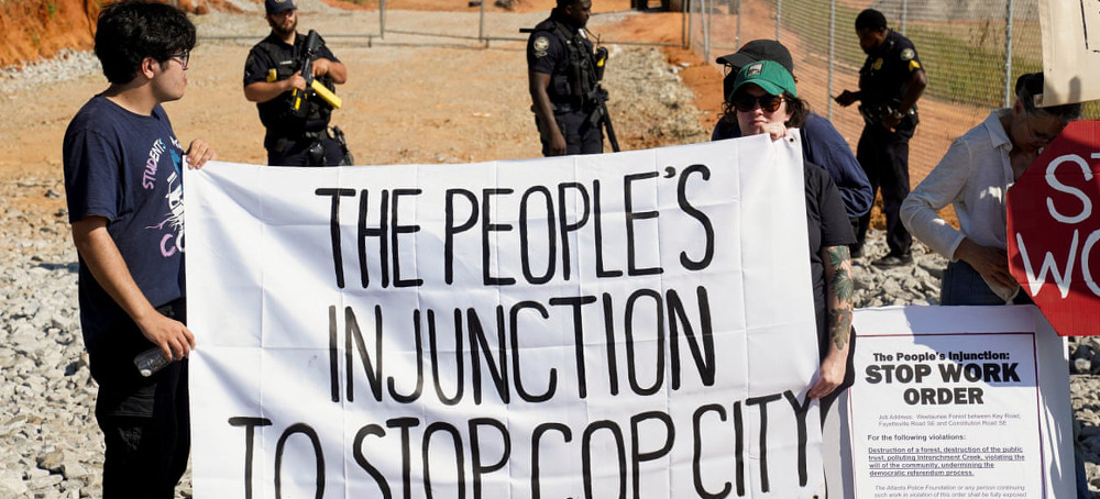 Atlanta Police Surveil People Opposing ‘Cop City’: ‘There’s This Constant Stalking Feeling’