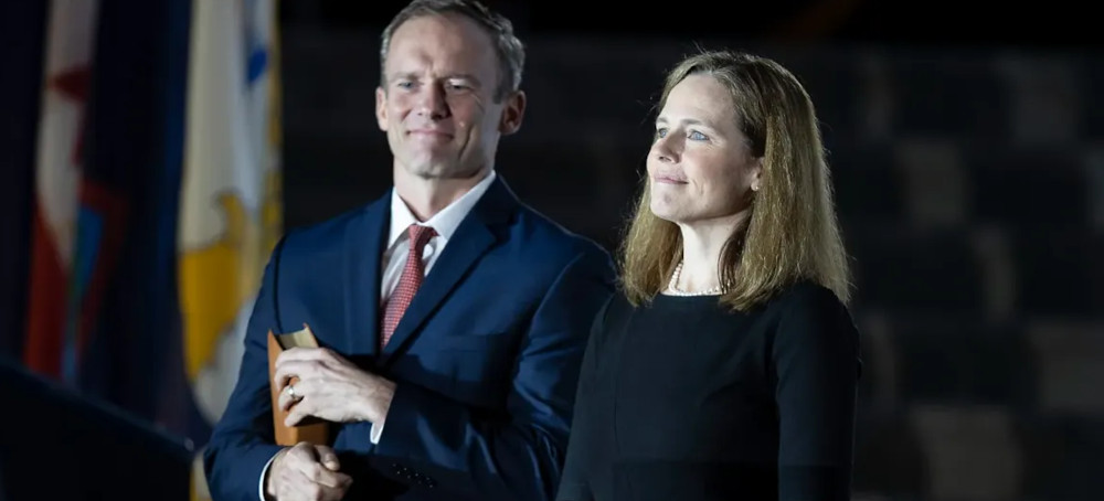 Amy Coney Barrett’s Husband Is Representing Fox in a Lawsuit