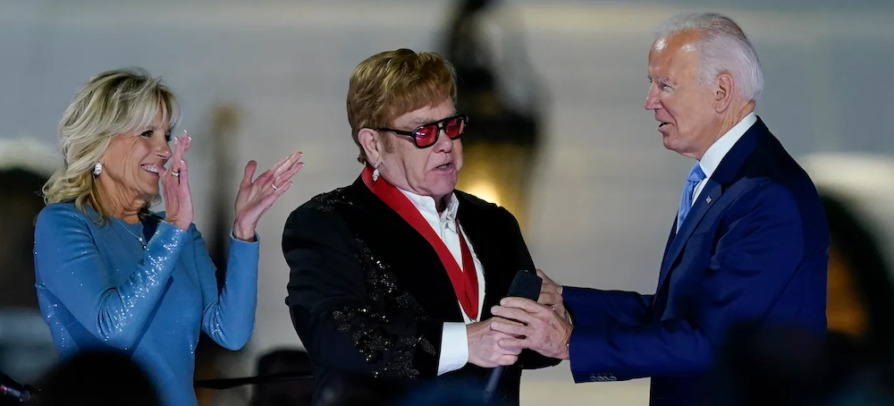 Joe Biden & Elton John Dedicate Historic Visitors’ Center at Stonewall National Monument