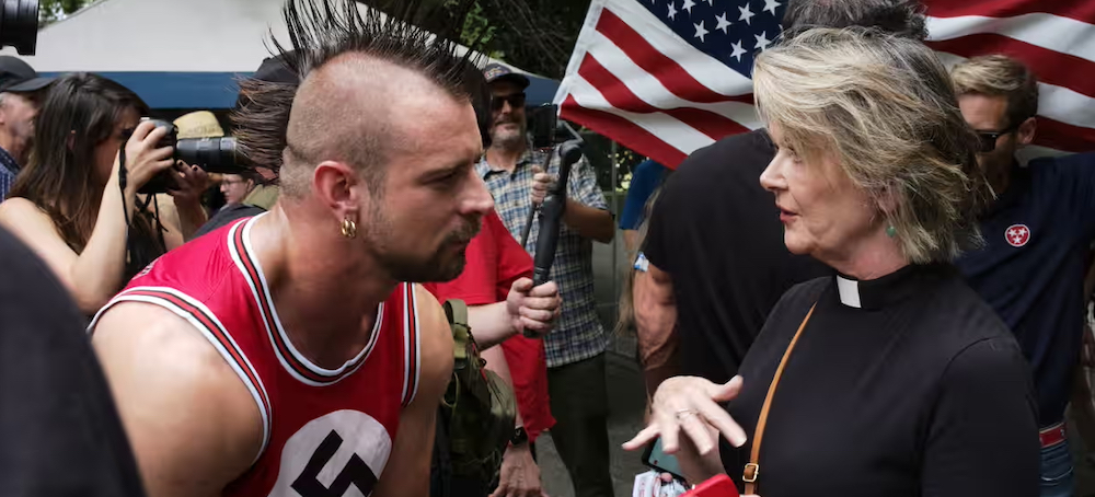 Neo-Nazi Group Plots Rebuild as Trump’s FBI Chief Takes Helm, Audio Reveals