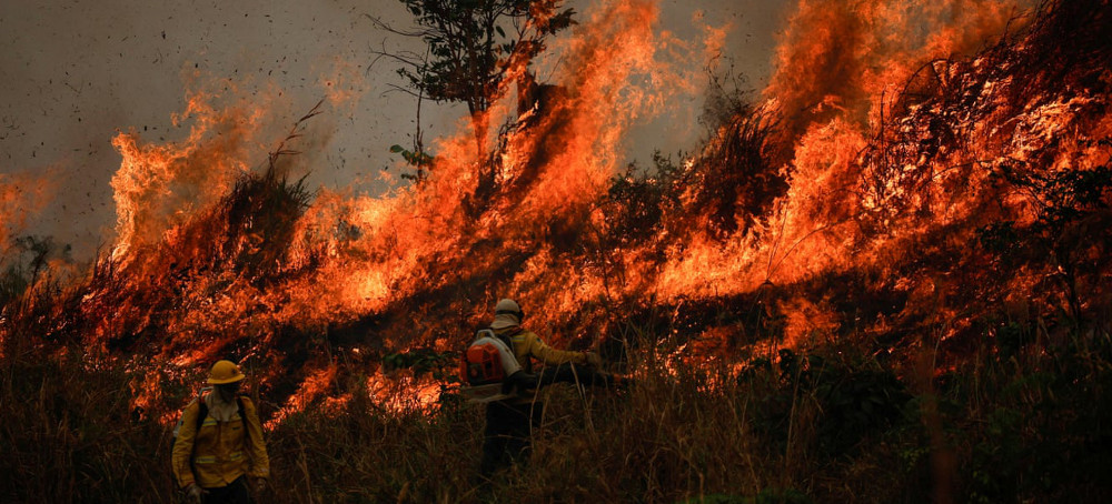 ‘The Earth is Crying Out for Help’: As Fires Decimate South America, Smoke Shrouds Its Skies