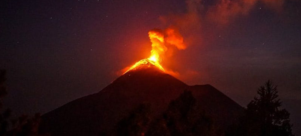 Vance Calls Eruption of Mt. Vesuvius a Peaceful Transfer of Lava