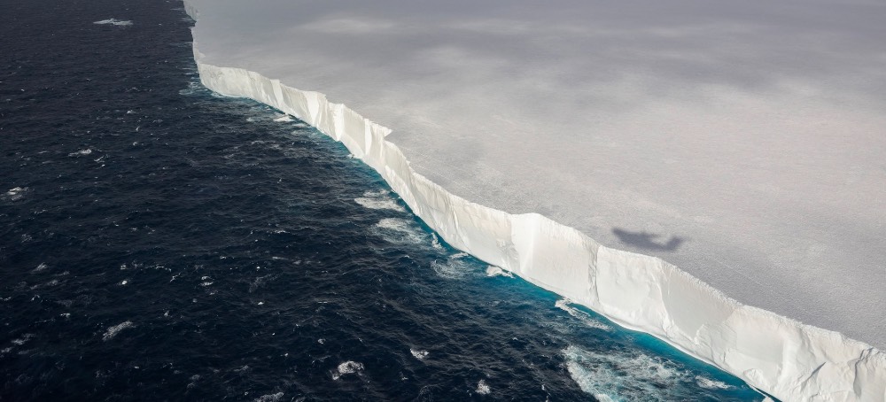 World’s Largest Iceberg Drifts Threateningly Toward Remote Island of Penguins and Seals