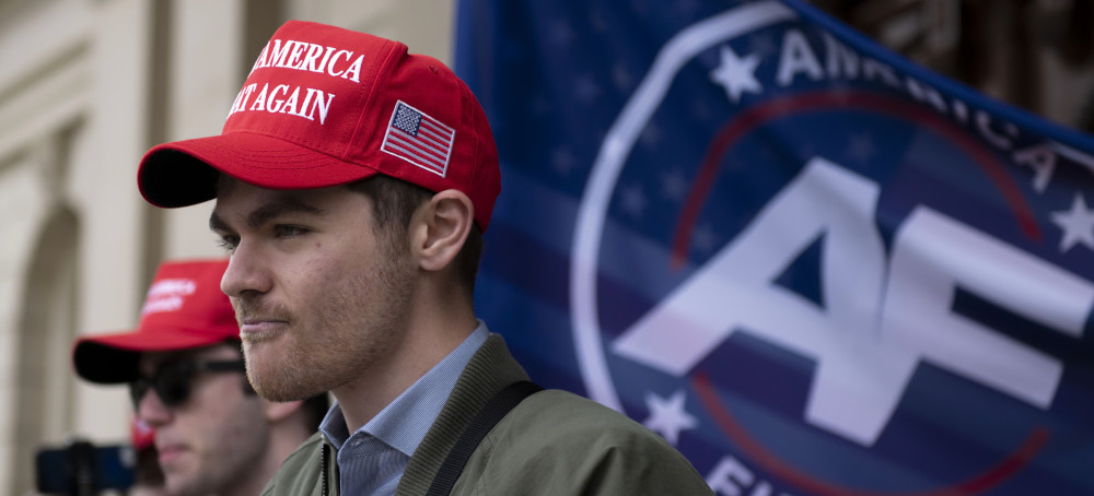 White Supremacist Nick Fuentes Charged Over Chicago Pepper-Spray Incident