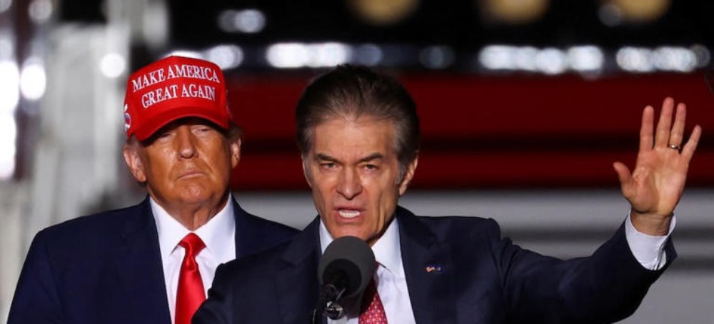 'Conflict of Interest': Senators Expose Dr. Oz's Plan to Profit From Privatized Medicare