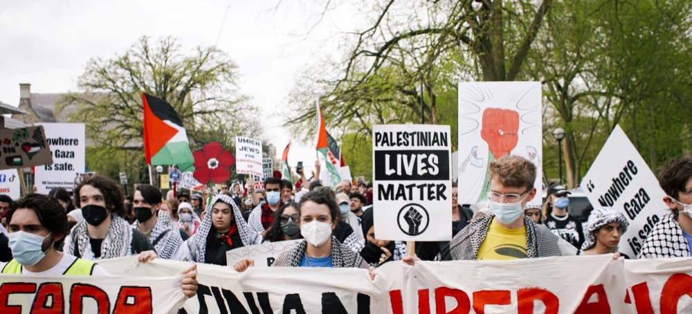 Pro-Palestinian Students Sue University of Michigan Over Protest Crackdown