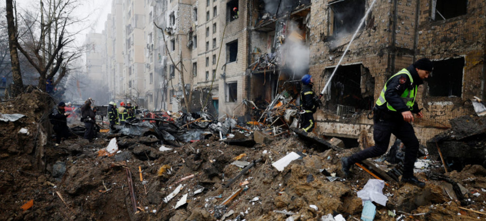 At Least Six Killed and Dozens Injured in Russian Strikes on Ukraine