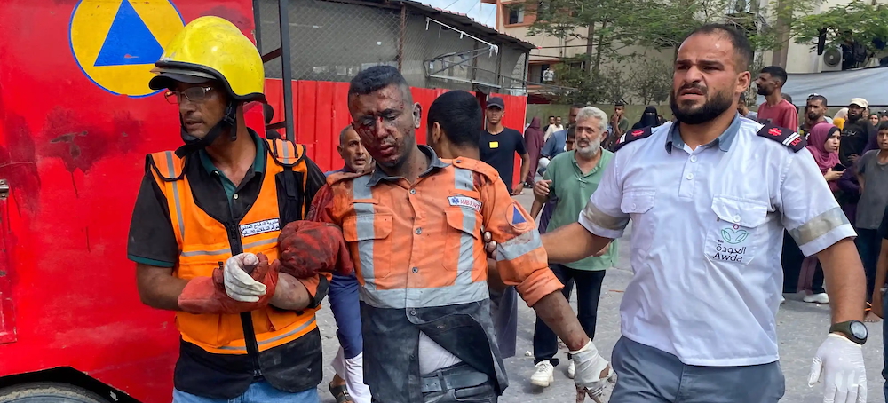 20 Killed in Gaza Hospital Strikes. Netanyahu Cites ‘Tragic Mishap.’