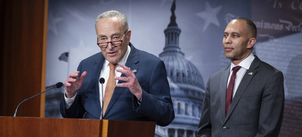 It’s Time for Chuck Schumer and Hakeem Jeffries to Step Down