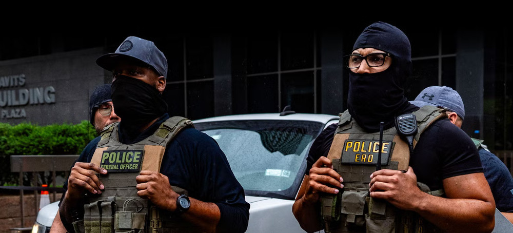 ICE Agents Are Wearing Masks. Is That Un-American?