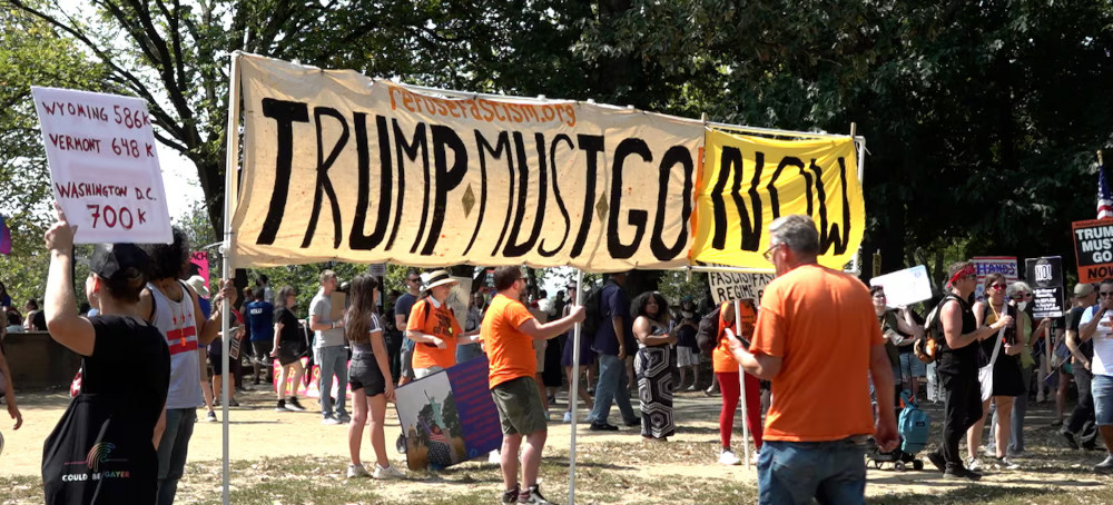 Thousands March and Rally Across Washington to ‘Free DC’