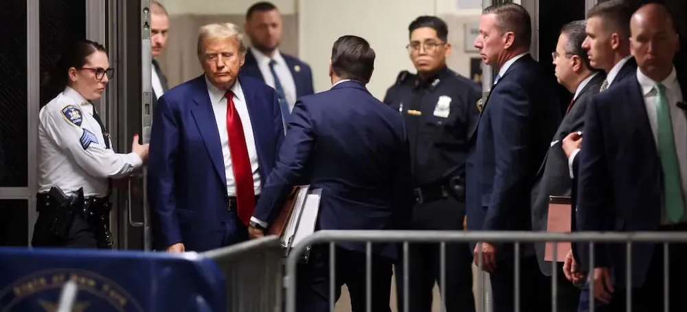 Obama Posts Video of Trump Actually Getting Arrested in Real Life