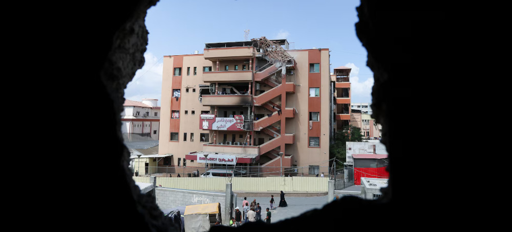 Visual Evidence Upends Israel’s Official Story for Deadly Attack on Gaza Hospital