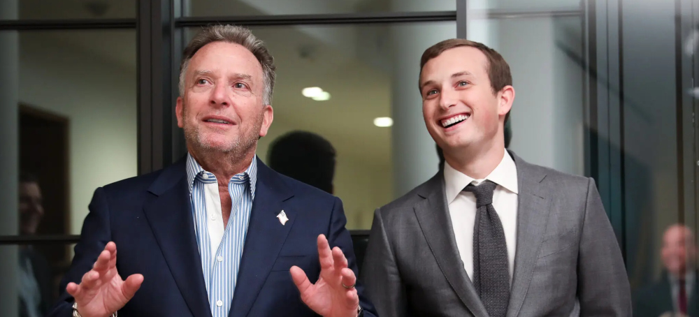 Where Witkoff Pitched Peace, His Son Pitched Investors