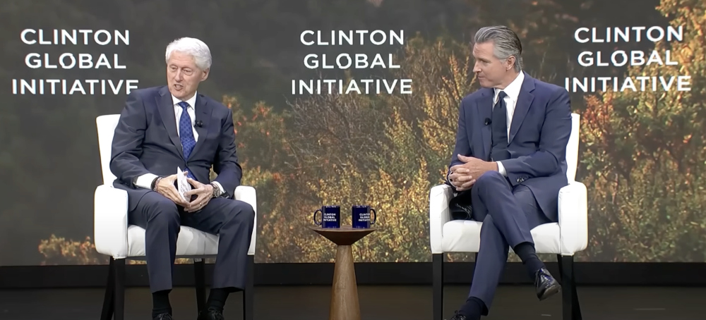 VIDEO: Gavin Newsom and Bill Clinton in Conversation