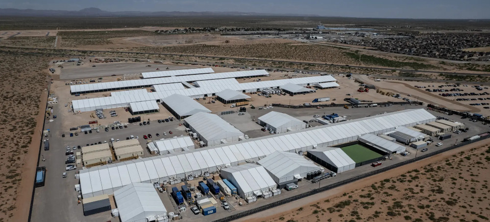 From Lollapalooza to Detention Camps: Meet the Tent Company Making a Fortune Off Trump’s Deportation Plans