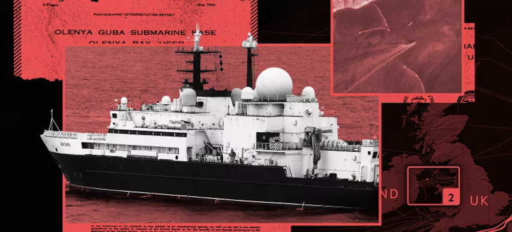 The Russian Spy Ship Stalking Europe’s Subsea Cables
