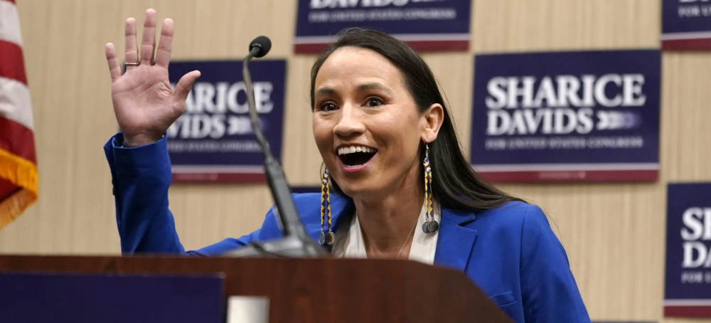 Kansas Republicans Start Redistricting Process Aimed at Unseating Rep. Sharice Davids