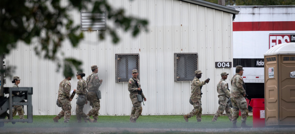 US Immigration Enforcement Using Military Hardware and Tactics on Civilians