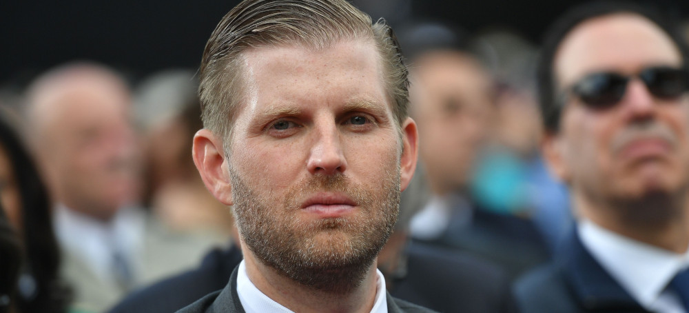 Trump Says Eric Is Biden’s Fault