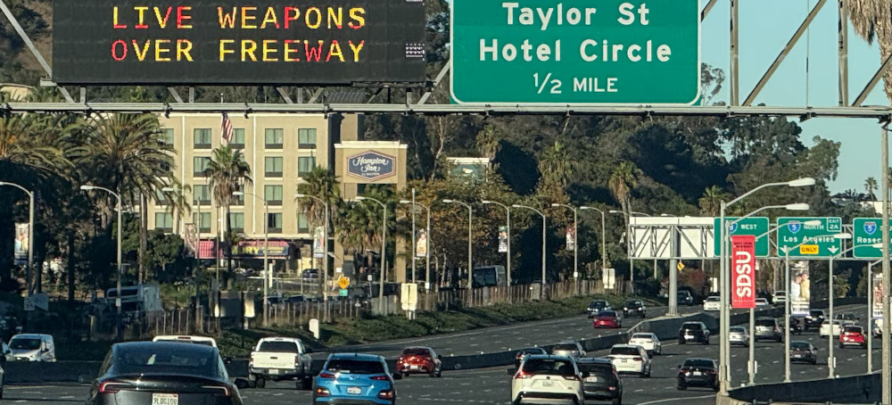 Newsom Closes Highway Section Amid Feud With White House Over Marine Exercise