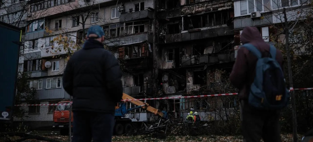 At Least 26 Injured, Including 6 Children, in Kyiv Amid Russian Drone Attack on Residential Buildings