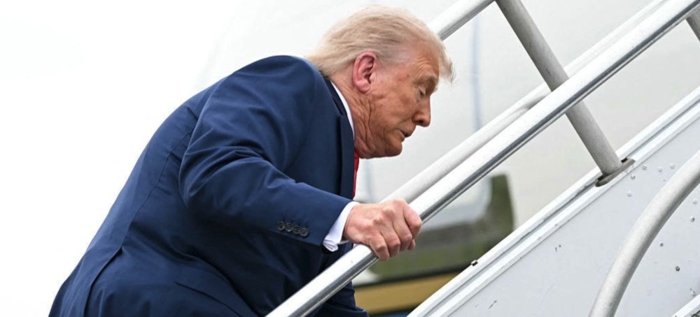 Trump Flees to Argentina