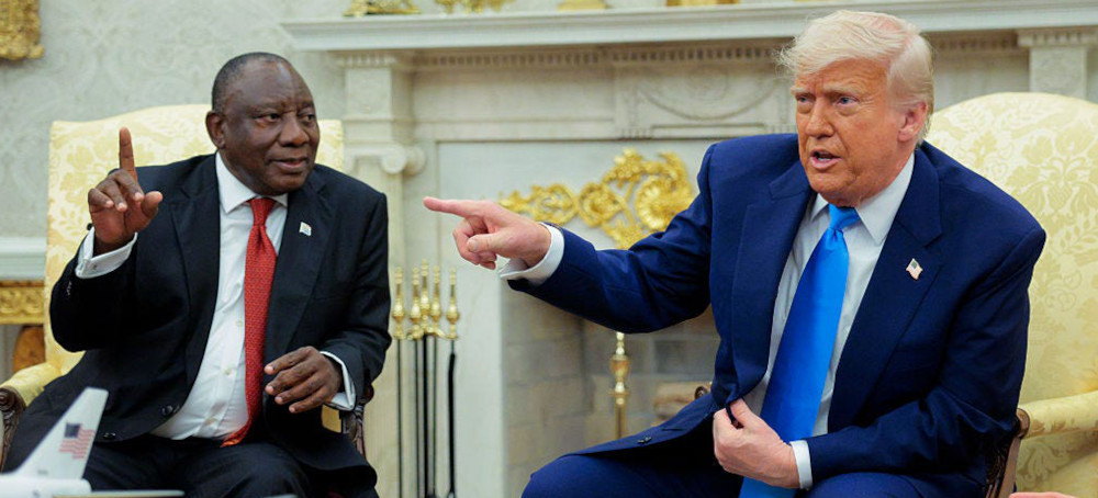 South African President’s Approval Rating Expected to Soar After Trump Acts Like a Dick
