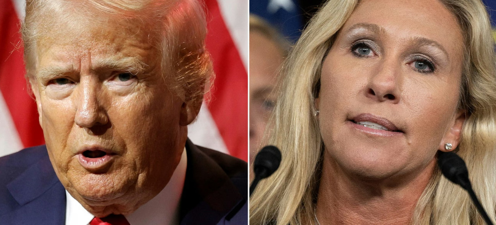 Marjorie Taylor Greene Says She’s Had ‘Warnings for My Safety’ After Posts by Trump