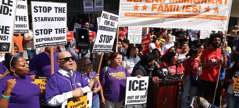 SEIU California President David Huerta Injured, Detained at ICE Raid in Los Angeles