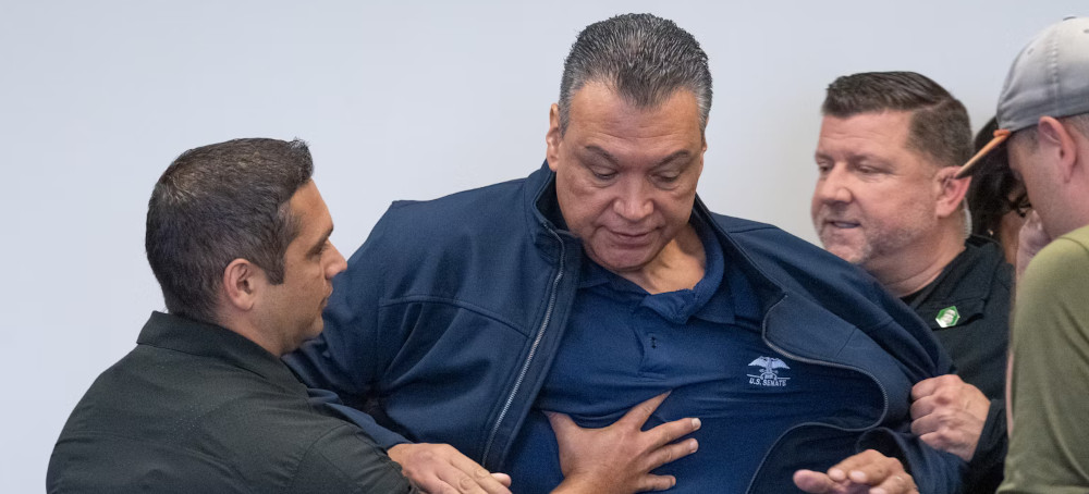 The Manhandling of Alex Padilla Was a Red-Line Moment for America