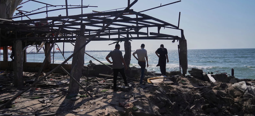 74 Killed in Gaza as Israeli Forces Strike a Cafe and Fire on People Seeking Food