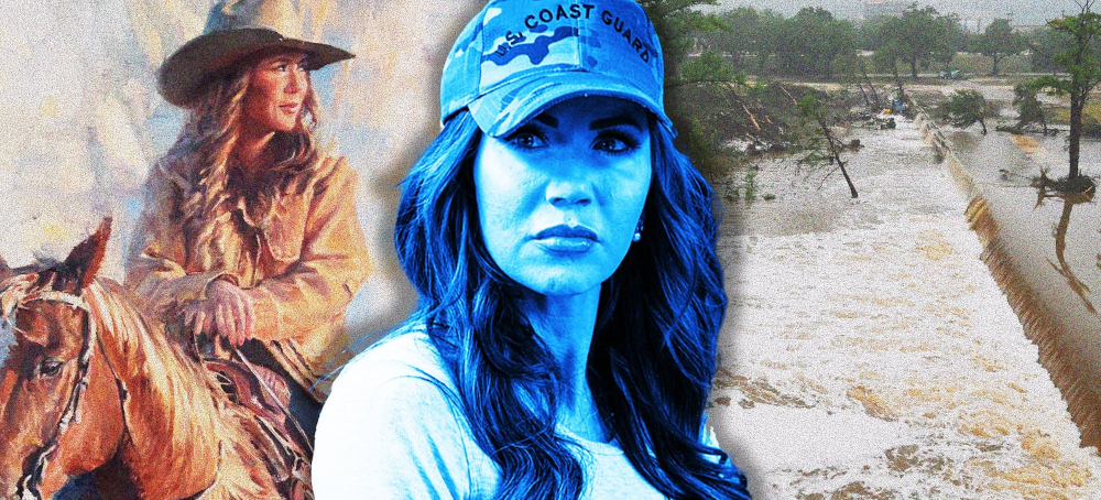 Kristi Noem Delayed Texas Aid While Asking Instagram Which Portrait to Order