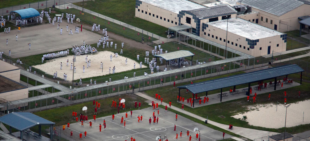 Migrants at Ice Jail in Miami Made to Kneel to Eat ‘Like Dogs’, Report Alleges