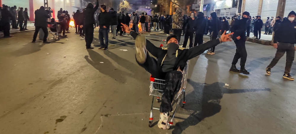 As Iran Erupts, Washington Threatens, and Moscow Watches in Silence