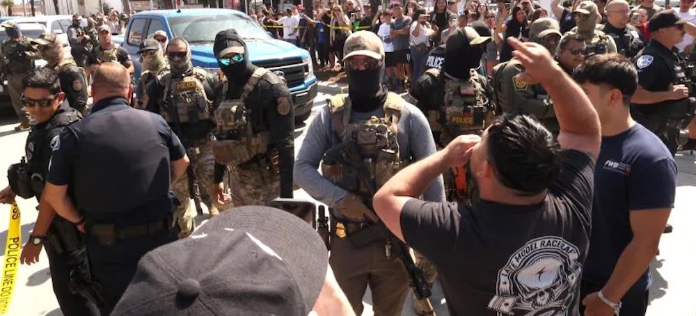 Chokeholds, Bikers and 'Roving Patrols': Are Trump's ICE Tactics Legal?