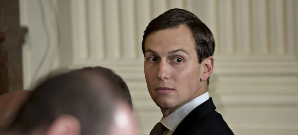 Jared Kushner Unveils Next Phase of Gaza Ethnic Cleansing via PowerPoint at Davos