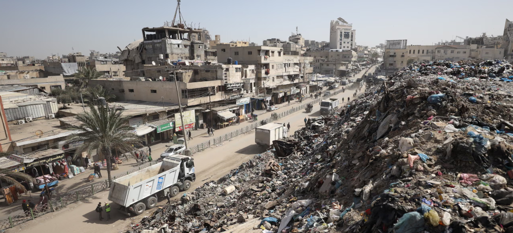 Trump Officials Plan to Build 5,000-Person Military Base in Gaza, Files Show