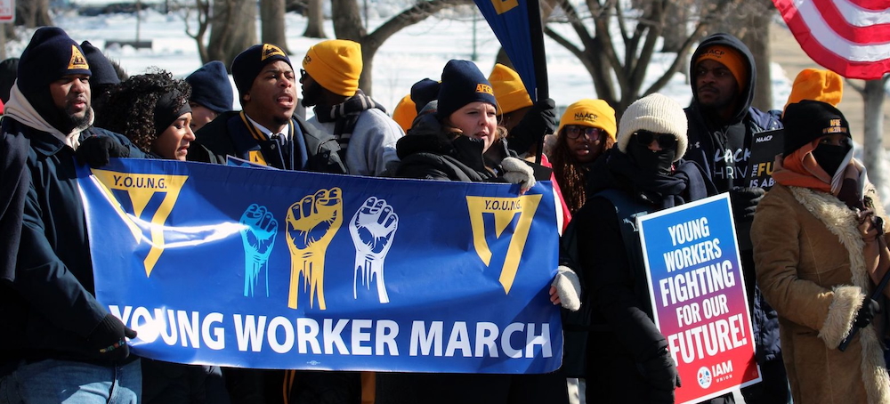 Inside the First-Ever Young Worker March on Washington