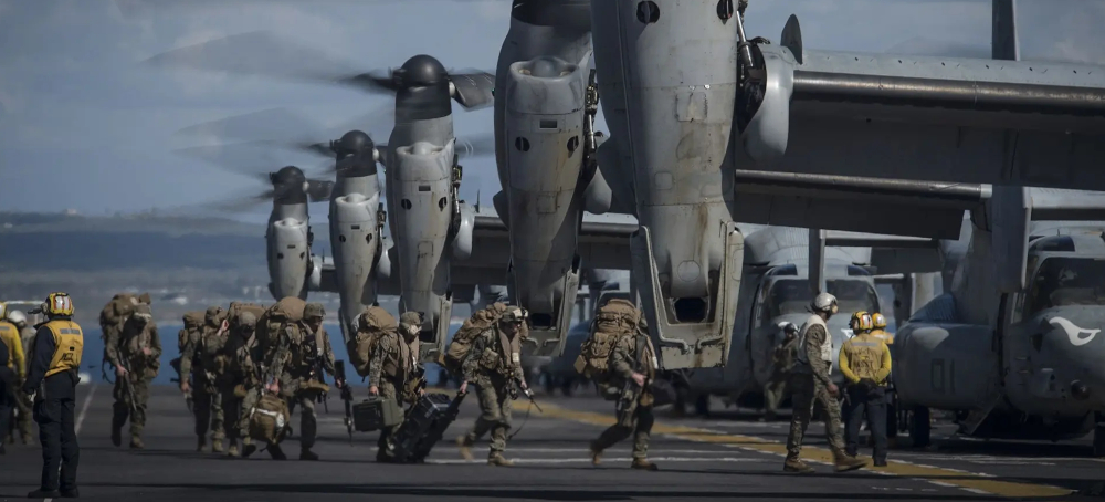 Trump’s Words Don’t Predict War. His Deployments Do