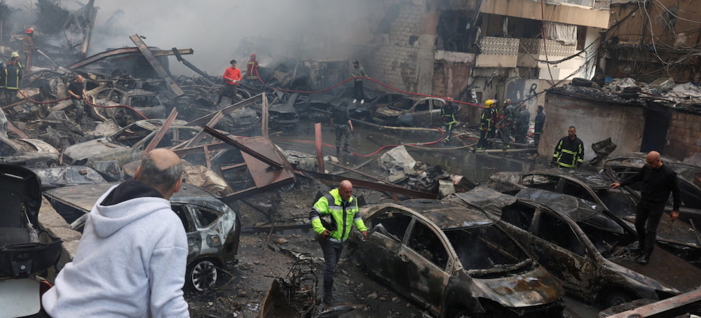 Israel Strikes Central Beirut Without Warning After Saying Iran Ceasefire Doesn’t Apply There