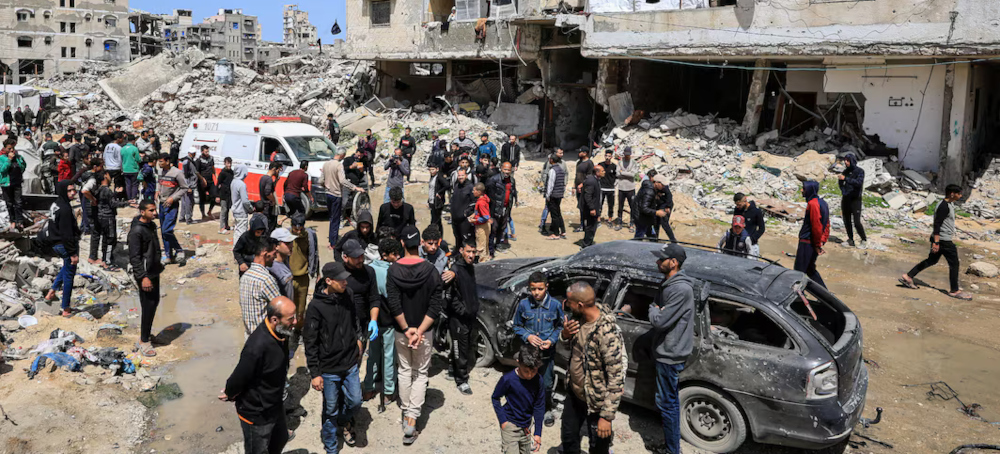 Israeli Airstrike Kills at Least 10 Near Gaza School as Ceasefire Strains