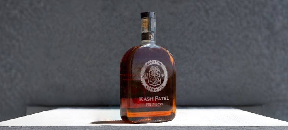 Kash Patel’s Personalized Bourbon Stash