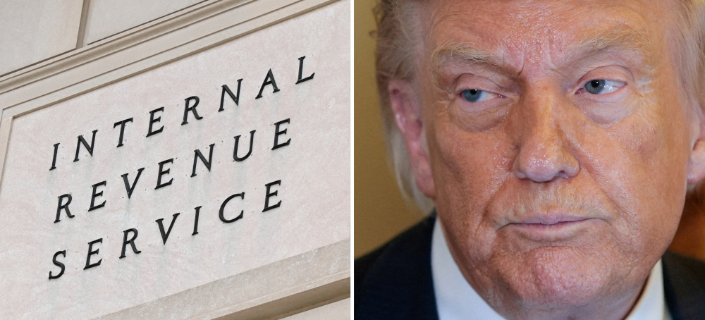 Trump May Settle His Lawsuit Against IRS for $1.7bn Fund to Compensate Allies