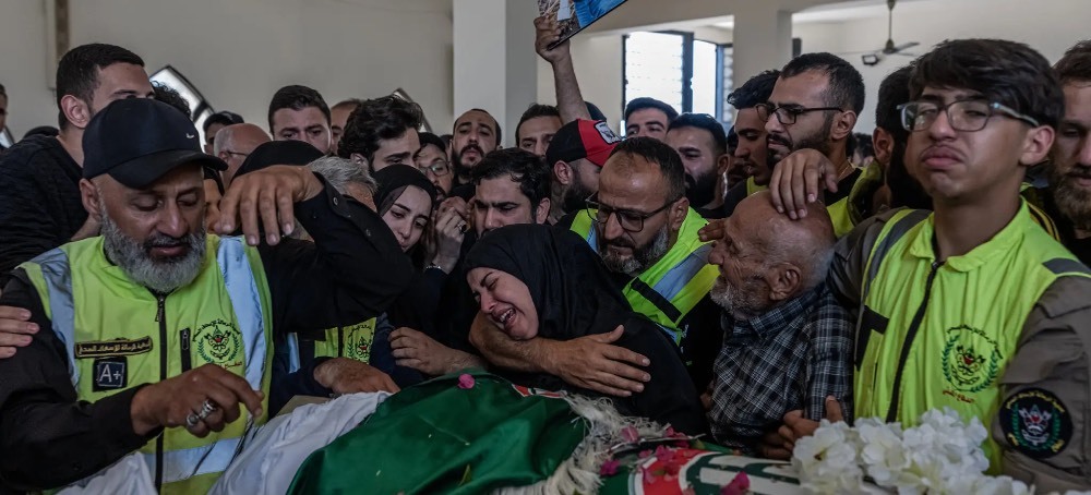 Israeli Strikes Pummel Lebanon, Killing Medics Amid Fragile Truce