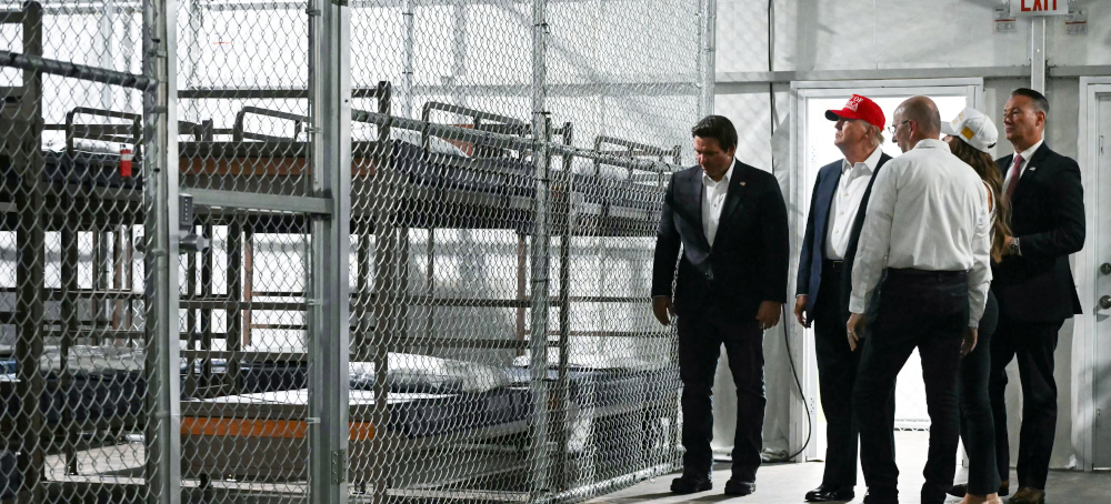 Human Cages and Overflowing Toilets at $1m a Day: The Brutal Legacy of Ron DeSantis’s ‘Alligator Alcatraz’ Jail